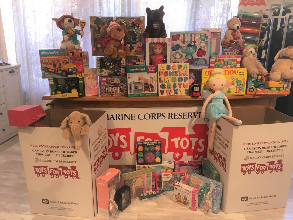 Toys For Tots Fashion Show at Helen Ainson Darien Chamber Of Commerce